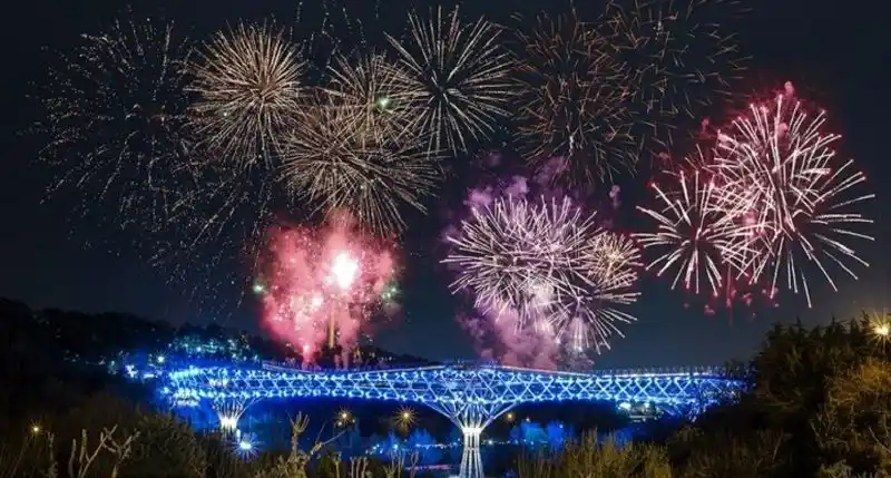پل طبیعت تهران x