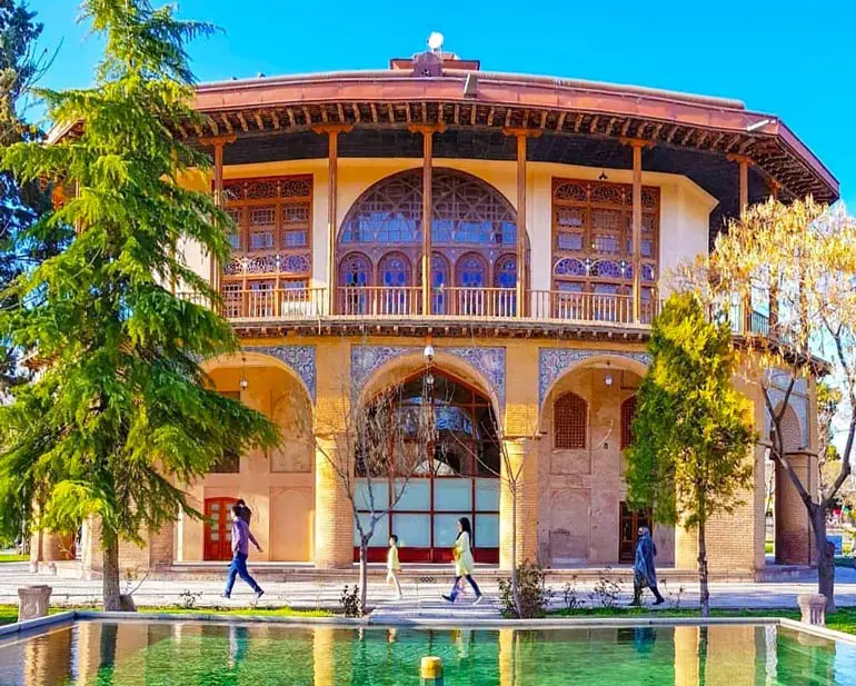 عمارت کلاه فرنگی شاه طهماسب قزوین
