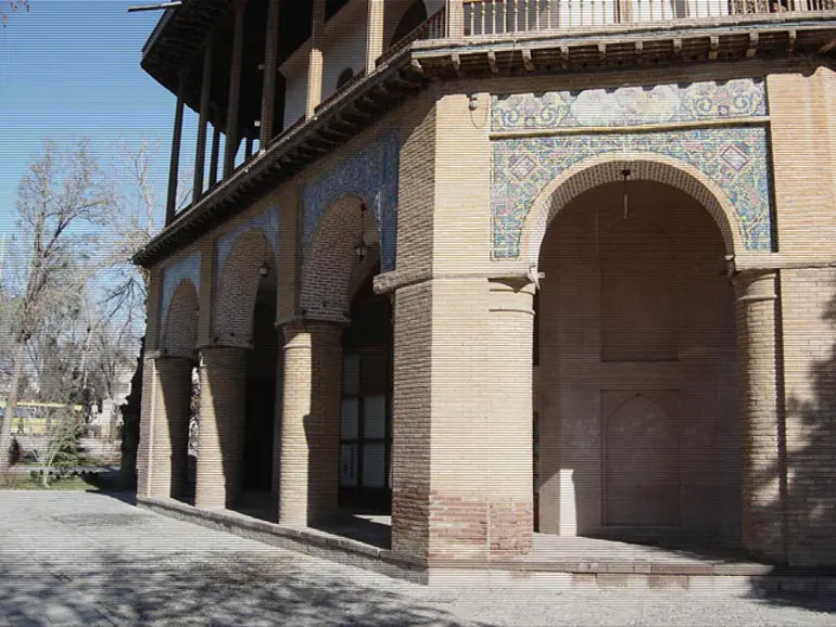 عمارت کلاه فرنگی شاه طهماسب قزوین