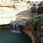 آبشار چشمه گوش پلدختر | طبیعت بکر