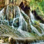 آبشار مروارید خفر | جاذبه ای تماشایی در فارس