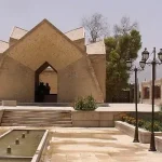 آرامگاه میرزا احمد نی ریزی | استاد نسخ