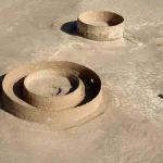 دخمه های شریف آباد اردکان | برج سکوت