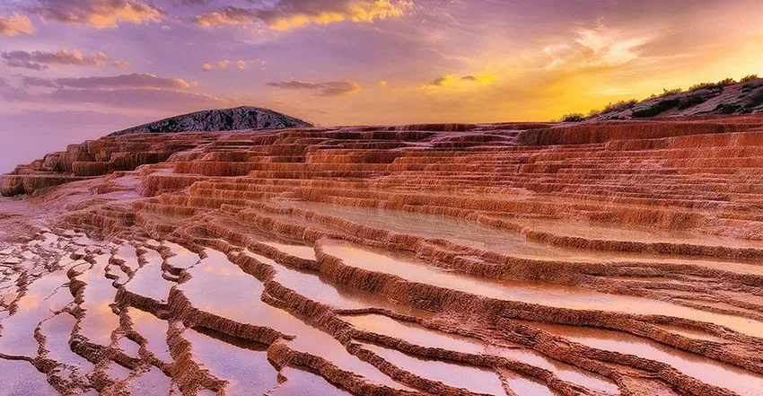 چشمه-های-باداب-سورت-ساری – 1 چشمه های باداب سورت ساری | شاهکار پلکانی طبیعت ایران – 1