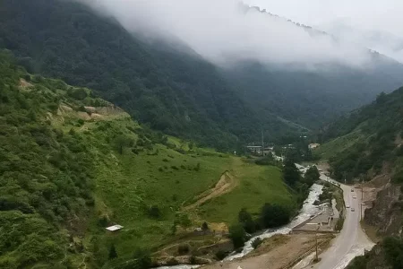 روستای رودبارک کلاردشت | بهشت کوهنوردان