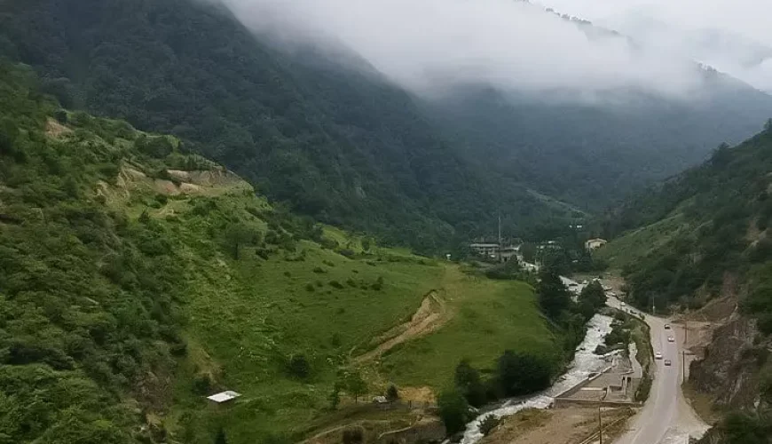 روستای رودبارک کلاردشت | بهشت کوهنوردان