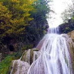 آبشار لوه | تماشای آبشارهای پلکانی گلستان