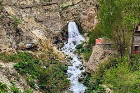 آبشار شکرآب شمیرانات تهران | مسیر باغ‌های البرز