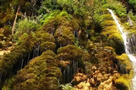 آبشار حرام او مازندران | زیبایی مسیر نور