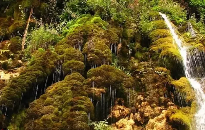آبشار حرام او مازندران | زیبایی مسیر نور