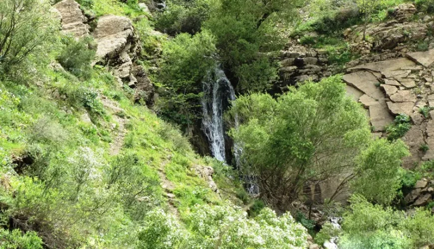 آبشار شیلماو پاوه | تماشای جریان آب در بهار