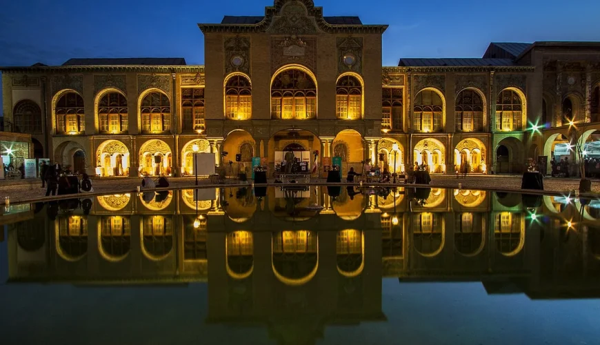 عمارت مسعودیه تهران | معماری قاجاری