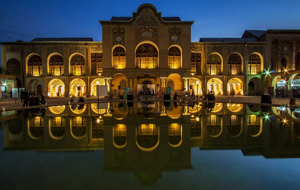عمارت مسعودیه تهران | معماری قاجاری